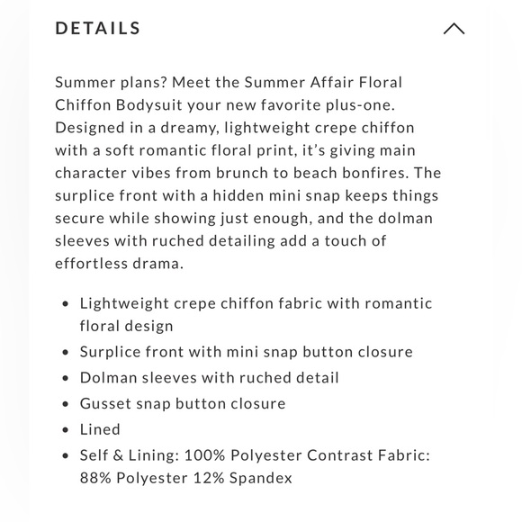 Vici Summer Affair floral bodysuit - Picture 6 of 7